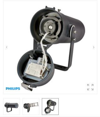 Proyector LED Gobo ProFlood BCP608 Philips.