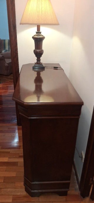 Cómoda secreter de madera