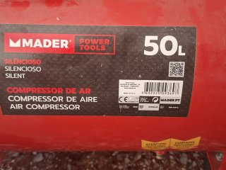 Compresor de aire Mader 50L