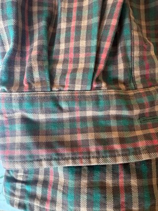 Camisa Façonnable cuadros verde y rosa