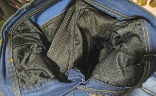 Pantalón Vaquero Moto ARMURE Azul