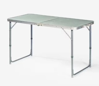 Mesa plegable Decathlon verde