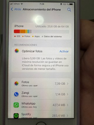 iPhone 8 Blanco 64GB