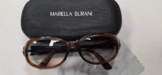 Occhiali da sole Mariella Burani marrone