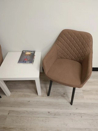 Conjunto 2 sillas y mesa auxiliar