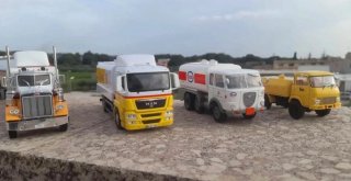 Lotto 4 Camioncini Carburanti Scala 1:43