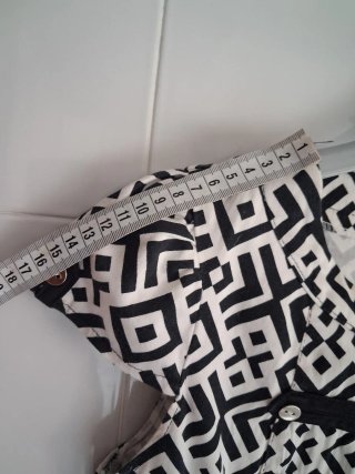 Vestido estampado geométrico