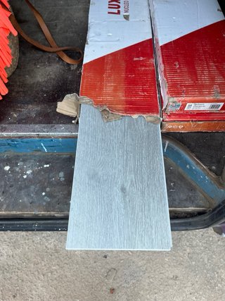 3 Cajas Suelo Vinílico SPC Gris