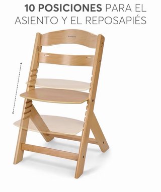 Trona Evolutiva Madera Bebé Kinderkraft