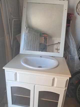 Mueble de baño restaurado