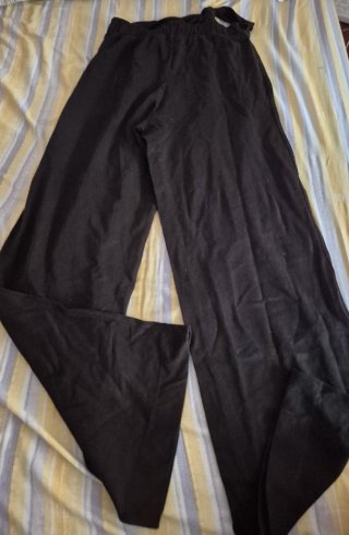 Pantalón ancho Zara negro Talla M