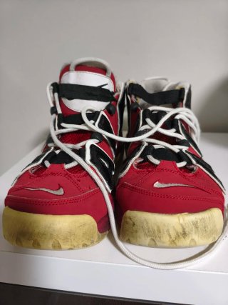 Nike Air More Uptempo Rojo Negro
