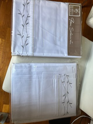 Juego Sábanas 150 Burrito Blanco