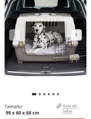 Transportín para mascotas beige y marrón