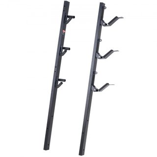 Soporte para Desmalezadora, Soporte para Desmalezadora de 3 Plazas, Soporte de Bloqueo para Desmalezadora, Soporte para Remolque de Paisajismo Montaje en Camionetas Abiertas/Remolques Cerrados, Par