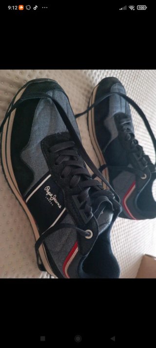 Zapatillas Pepe Jeans Azul y Negro
