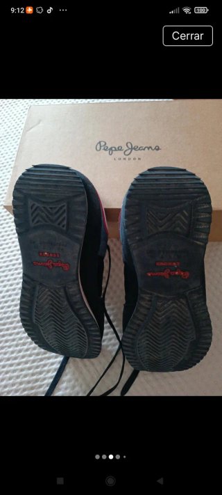 Zapatillas Pepe Jeans Azul y Negro