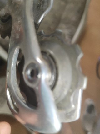 Desviador trasero Shimano 600 tricolor