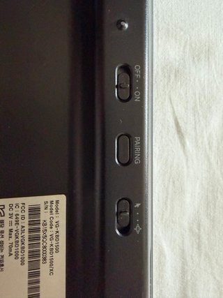 Teclado Samsung VG-KBD 1500 Negro