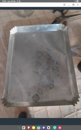 OCASION Bandeja metálica horno 36cm