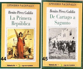 Episodios Nacionales. B. Pérez Galdós. Tapa blanda
