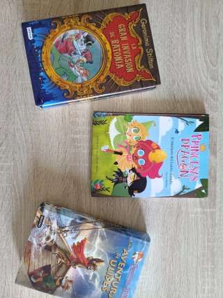 Lote Libros Infantiles Geronimo Stilton Princesas