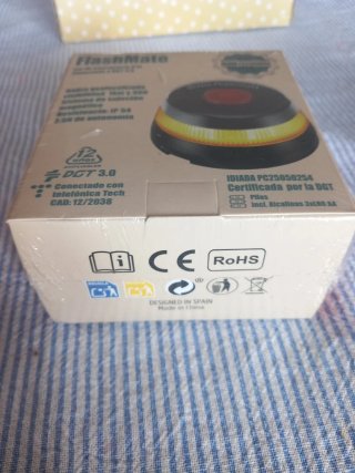 Luz Emergencia V16 Flashmate Conectada DGT 3.0
