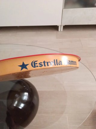 Bandeja Estrella Damm Metálica