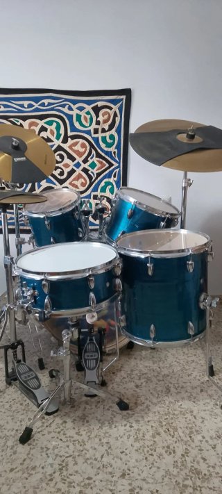 Batería Milenium con sordinas