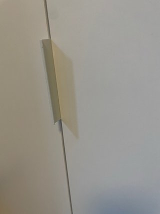 Armario auxiliar blanco y madera