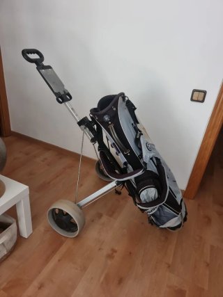 Carrito y Bolsa de Golf Mizuno
