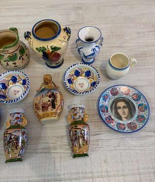 Lote Objetos Antiguos Decoración