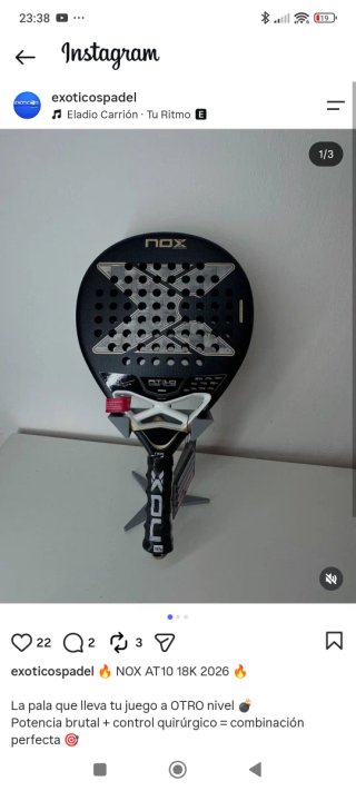 NOX AT10 Luxury Genius 18K Alum (Agustín Tapia)