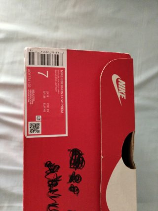Zapatillas Nike Blancas y Negras Originales