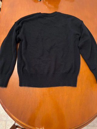 Jersey AMI Paris Corazón Talla S Negro