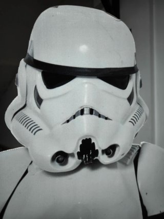 Figura Soldado Imperial Star Wars Fibra