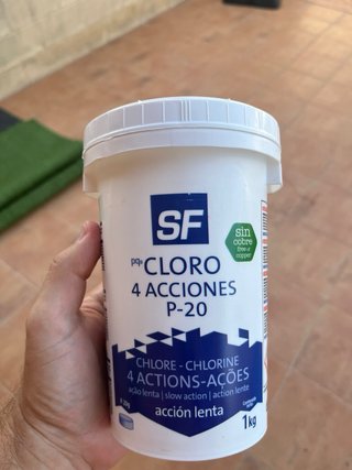 Piscina desmontable + depuradora + asterillas