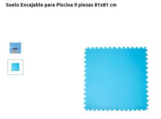 Piscina desmontable + depuradora + asterillas