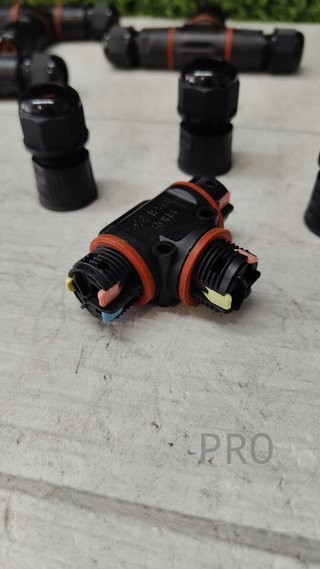 Empalmes Cables Electricos de 3 pines