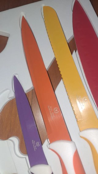 Set 4 Cuchillos Colores