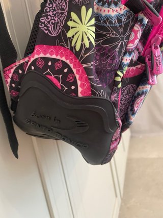 Mochila Escolar Santa Monica Diseño Floral