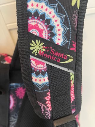 Mochila Escolar Santa Monica Diseño Floral