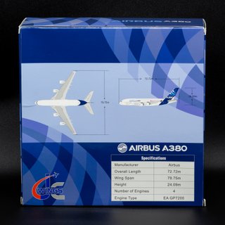 Maqueta Avión Airbus A380 Airbus Industries 1:400