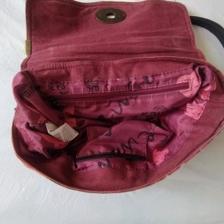 Bolso Desigual multicolor con asa trenzada