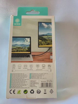Cable HDMI a HDMI Ikrea 1.5M