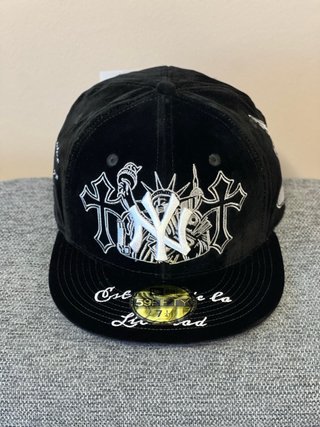 Gorra New Era NY Negra Talla 7 1/2