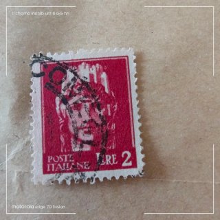 Francobollo Serie Turrita 1945 Usato