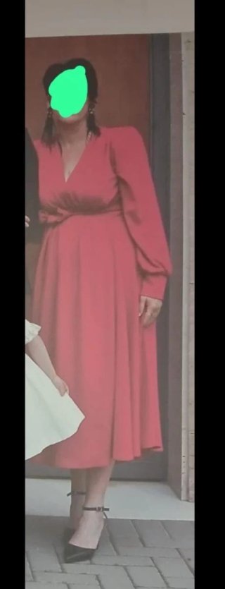 Traje de fiesta rosa
