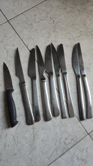 Bandeja cubertería surtida
