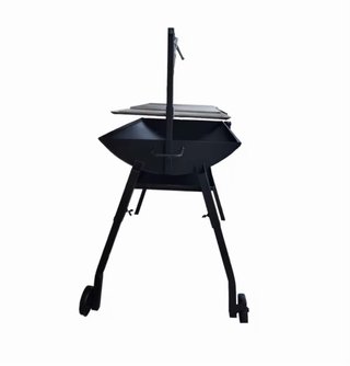 Barbacoa Carbón Desmontable Parrilla Inox